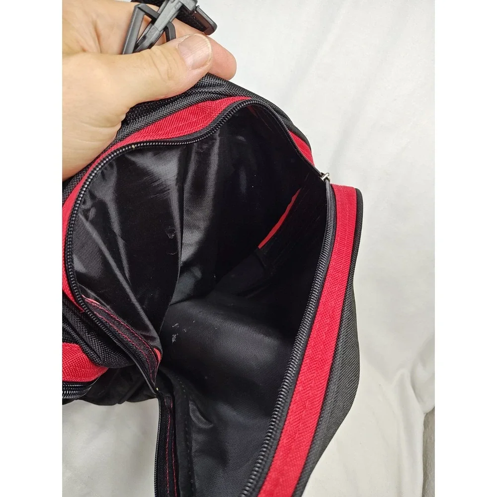 Vintage Dale Earnhardt Jr #8 Authentic NASCAR Racing Black Red Travel Duffel Bag
